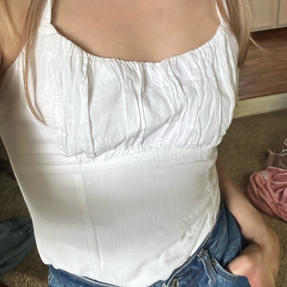 Chic White Camisole Top for Women